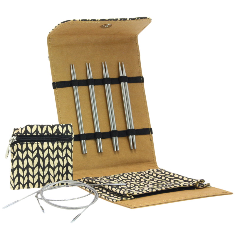 Vario rondbreinaaldenset Multicolor lichtbruin