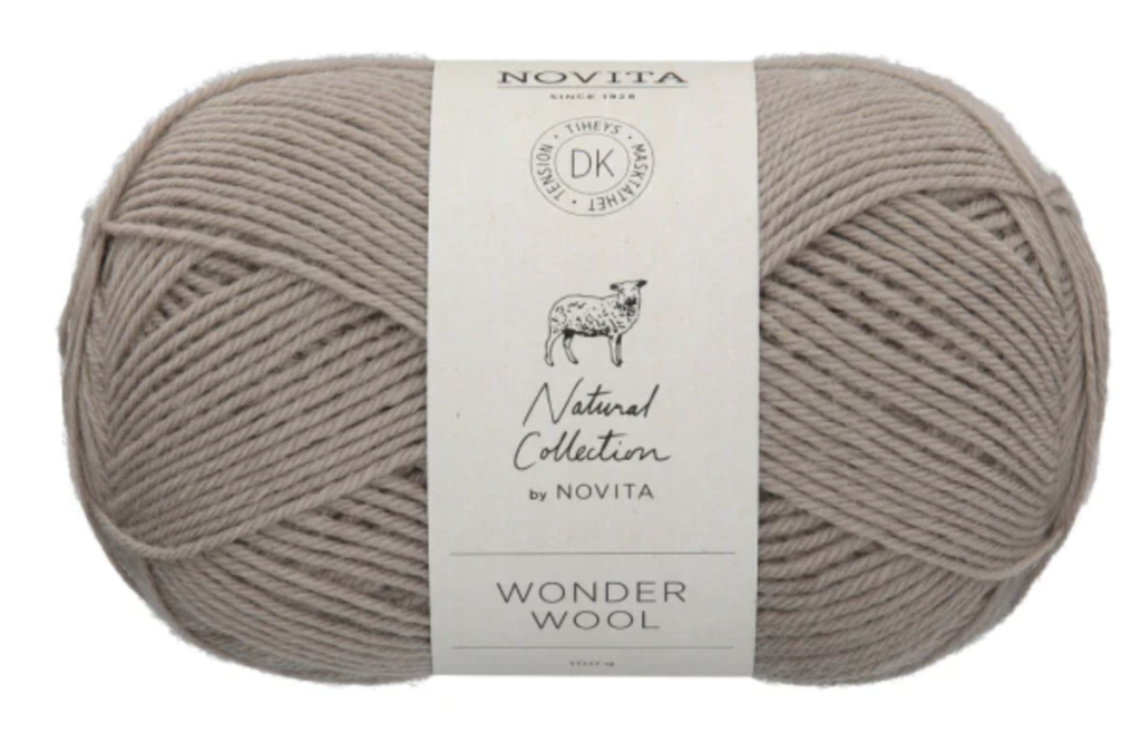 [Novita] Wonder Wool DK 058 black Grouse