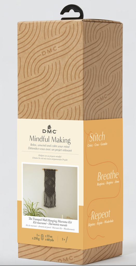 Kit macrame muurhanger bruin