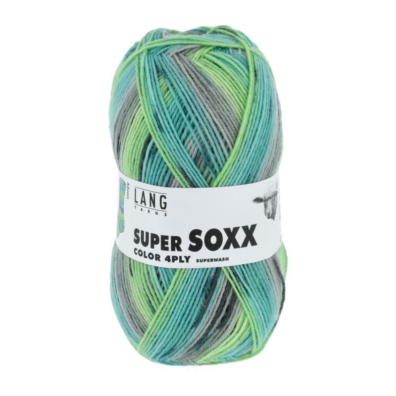 [Lang Yarns] Super Soxx Color 365 Adonis op = op