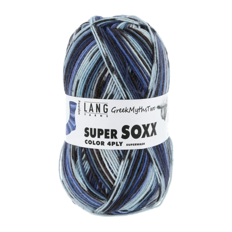 [Lang Yarns] Super Soxx Color 397 Poseidon op = op