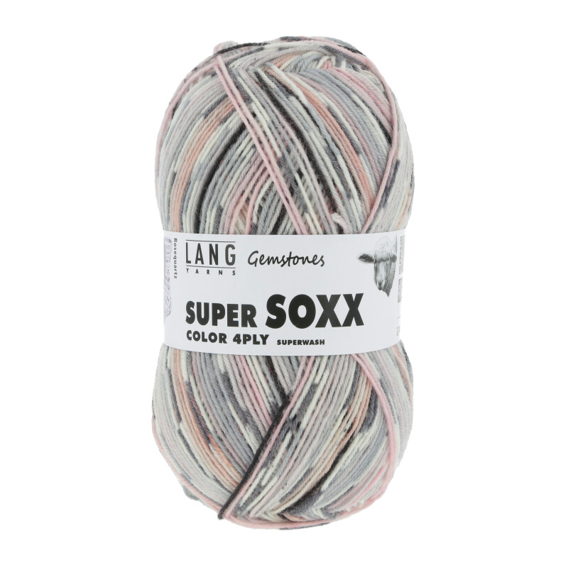 [Lang Yarns] Super Soxx Color 389 Rosequartz op = op