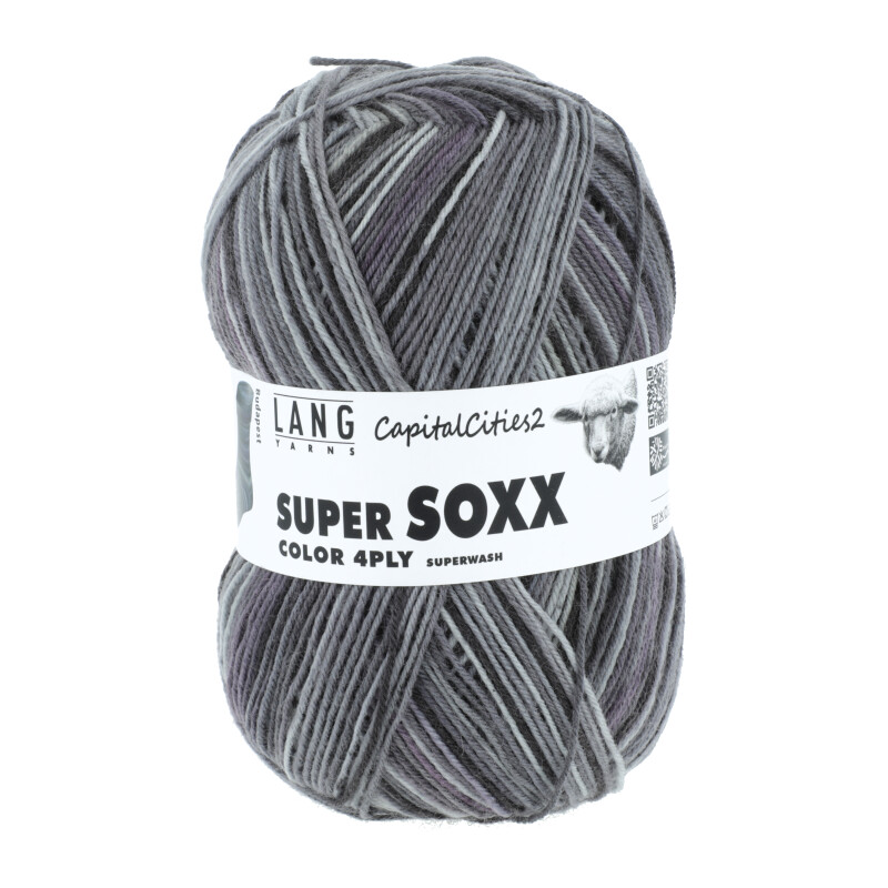 [Lang Yarns] Super Soxx Color 382 Budapest op = op
