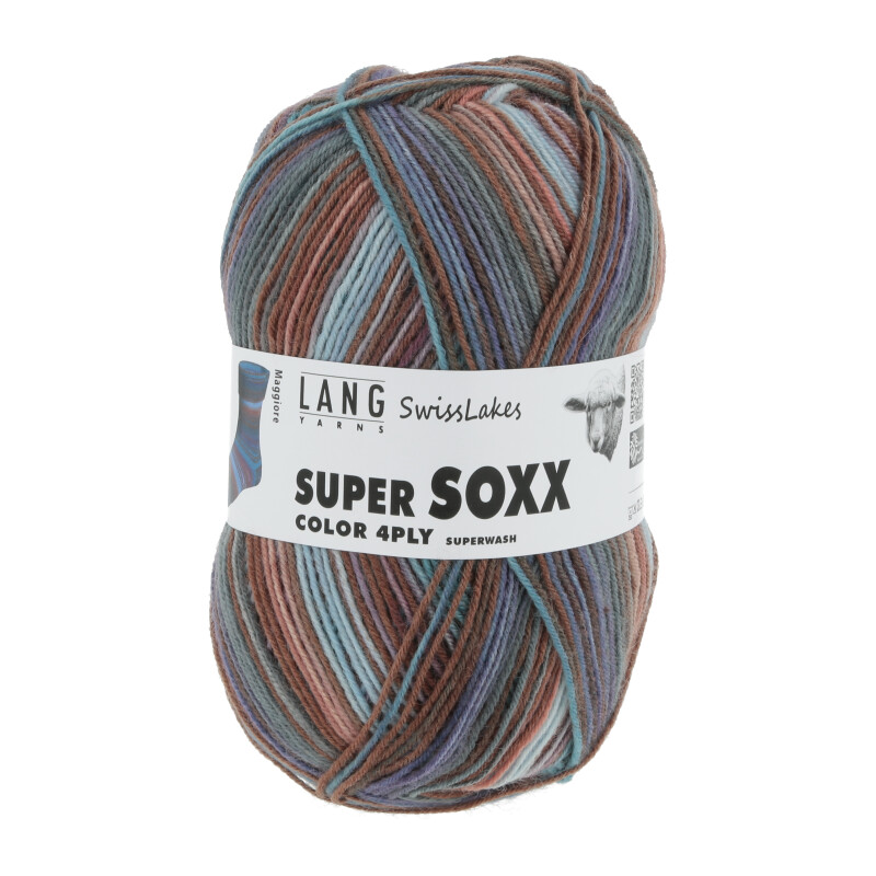 [Lang Yarns] Super Soxx Color 357 Maggiore op = op