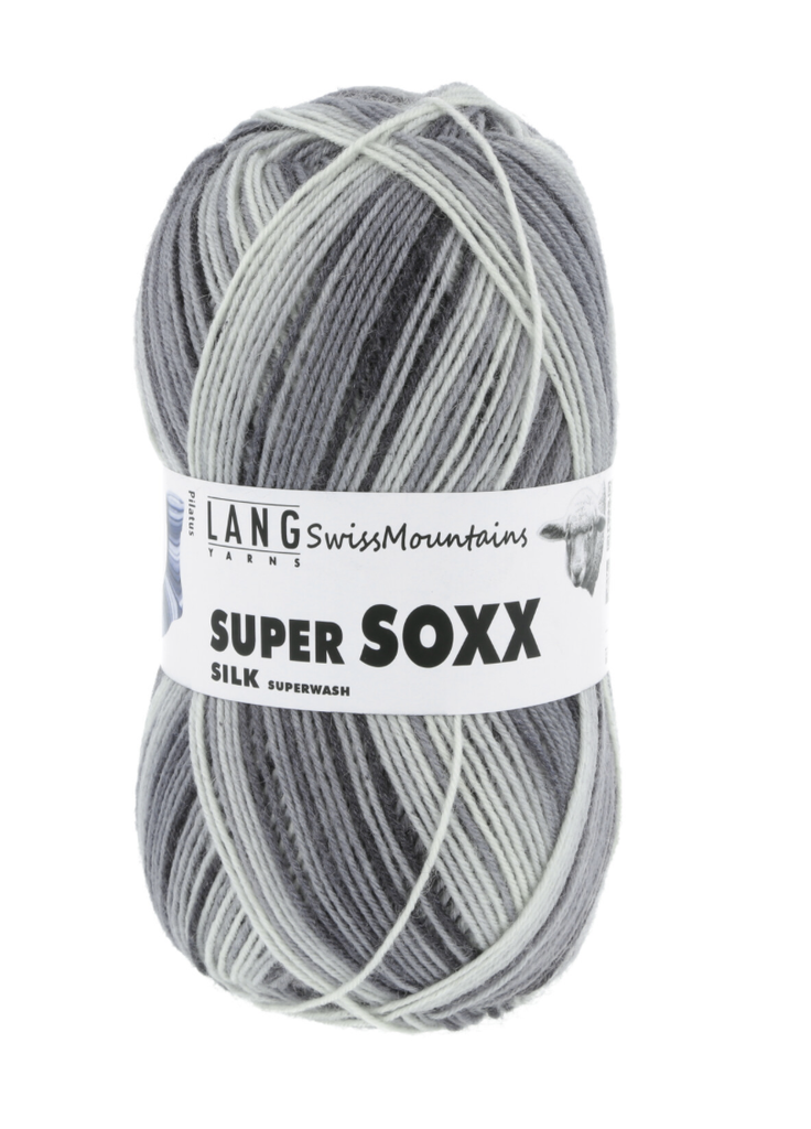 [Lang Yarns] Super Soxx silk color Swiss Mountains 409 op = op