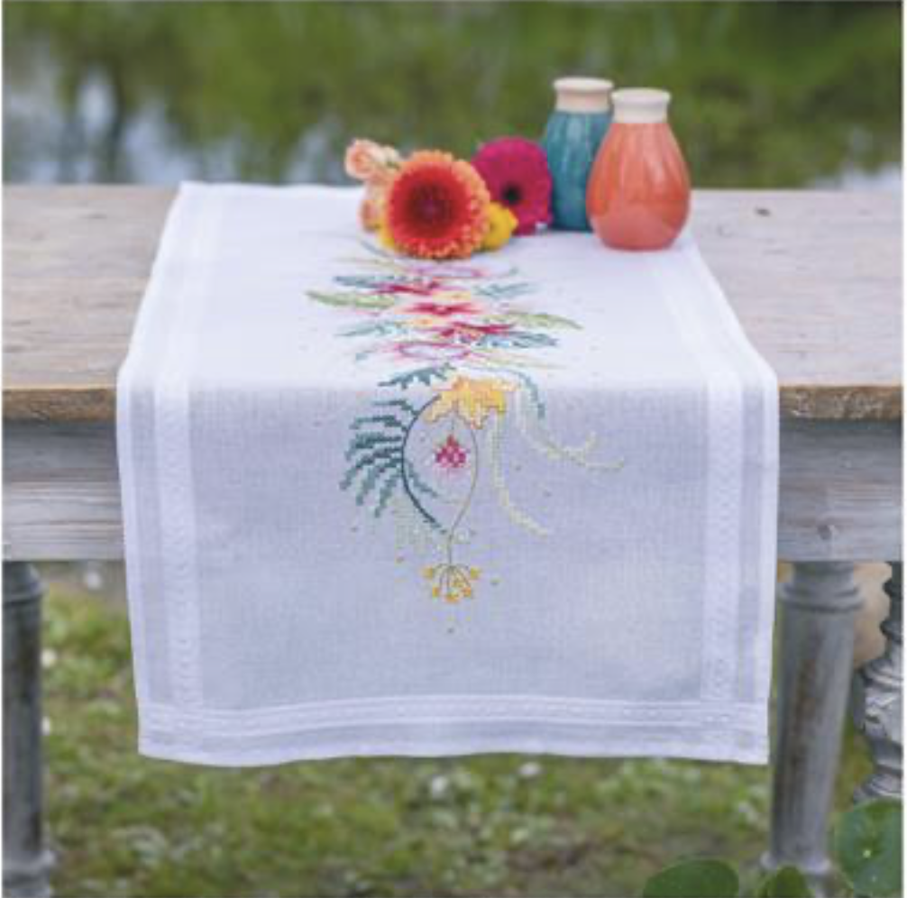 Loper kit Tropische bloemen