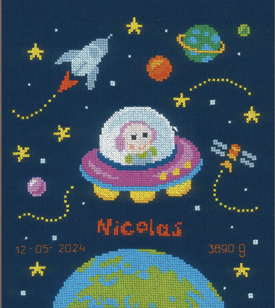 Telpakket kit Baby astronaut