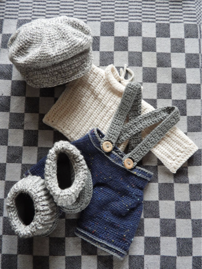 [69042/044] XXL Funny kledingset Vintage Grandpa