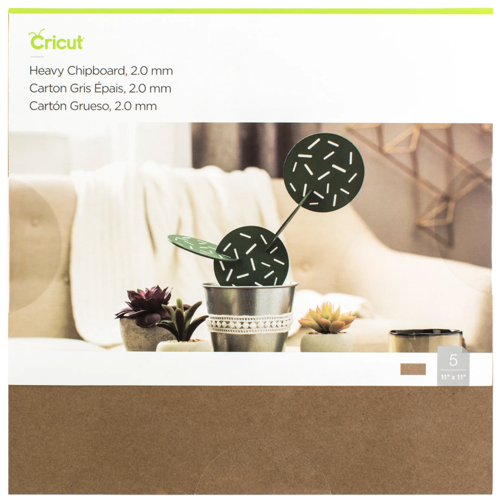 Heavy chipboard naturel 2.0 mm