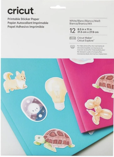 Printbaar Sticker Papier 21.5x28cm