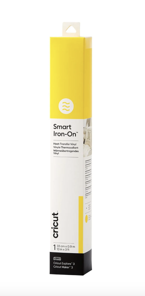 [2008697] Smart Iron-On 33x91cm Geel