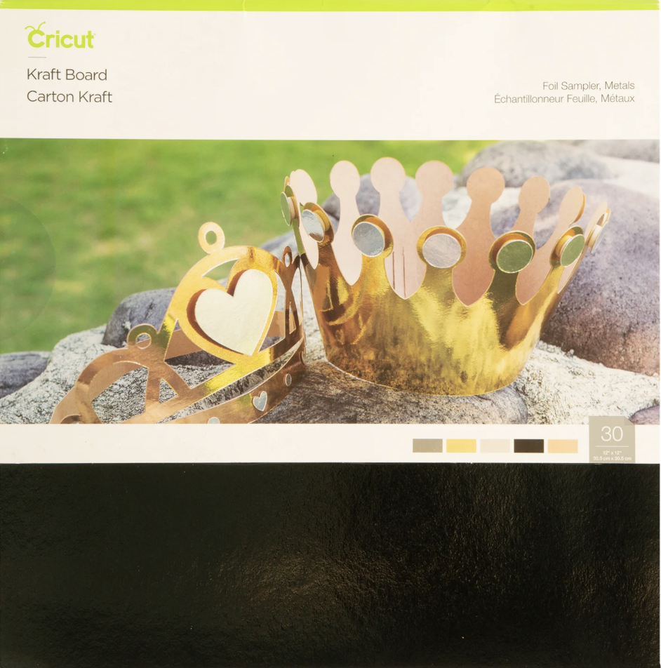 Kraft Board Foil sampler Metals