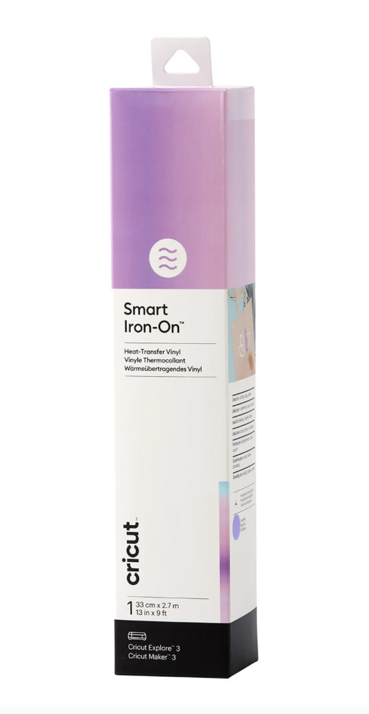 Smart Iron-On 33x270cm Holografisch Blauw