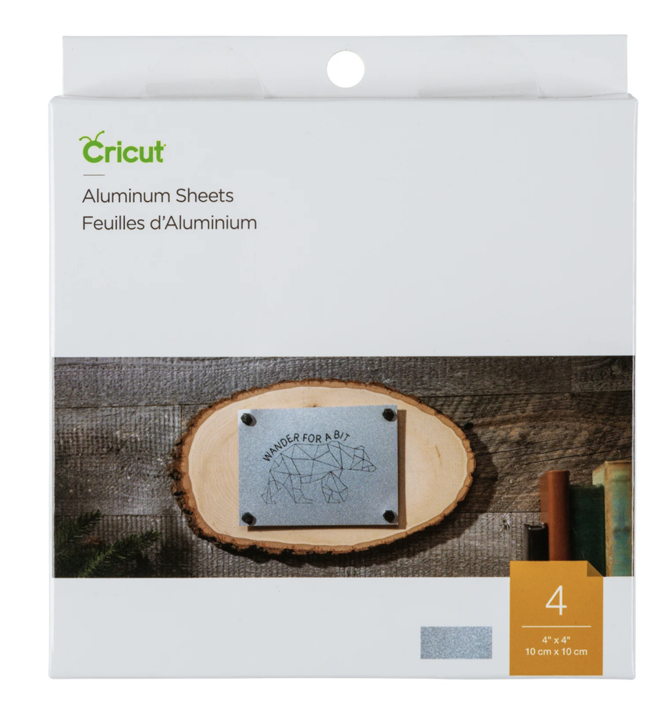 Aluminium vellen 10x10cm