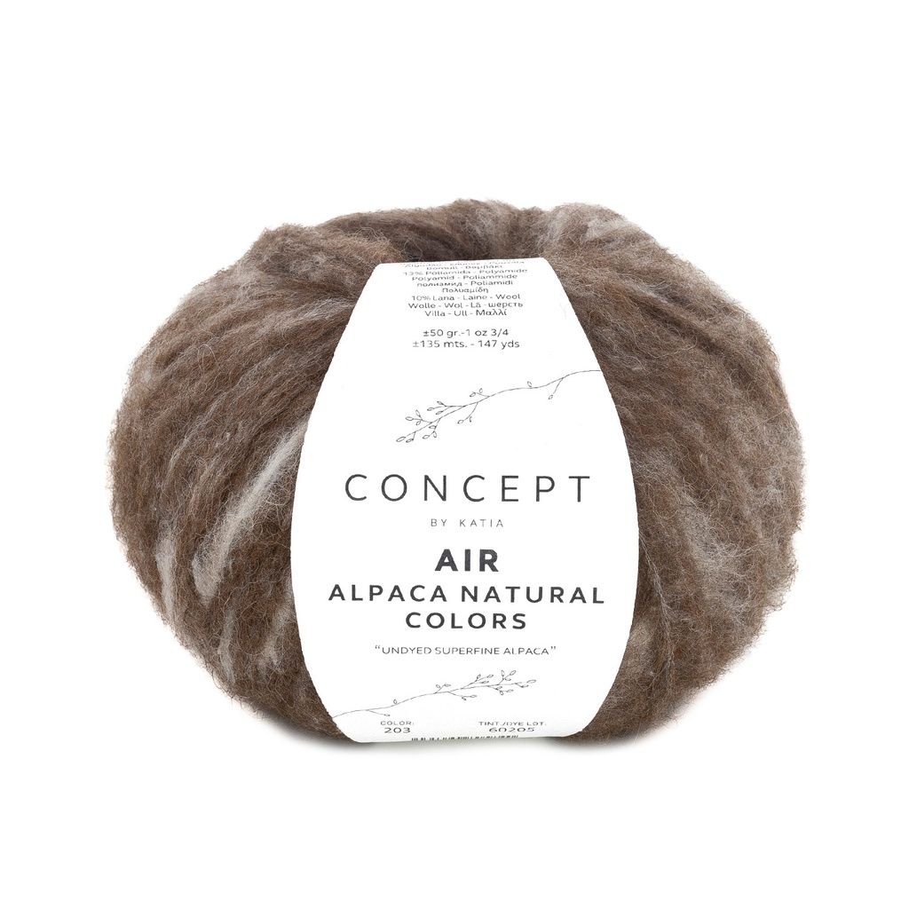 Air Alpaca Natural Colors 203