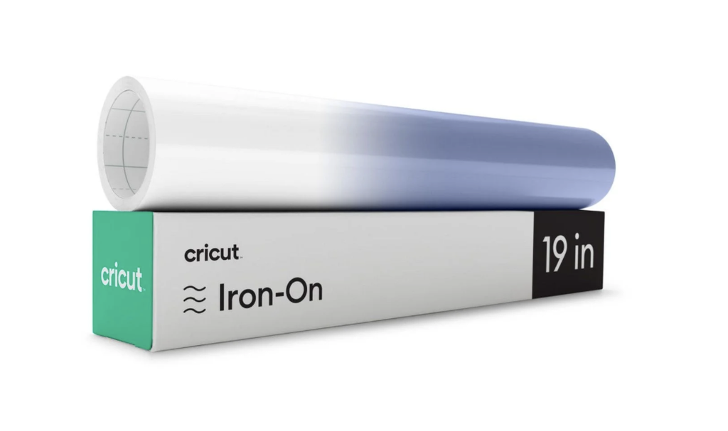 Iron-On UV Color Change 48x30cm White to Pastel Blue