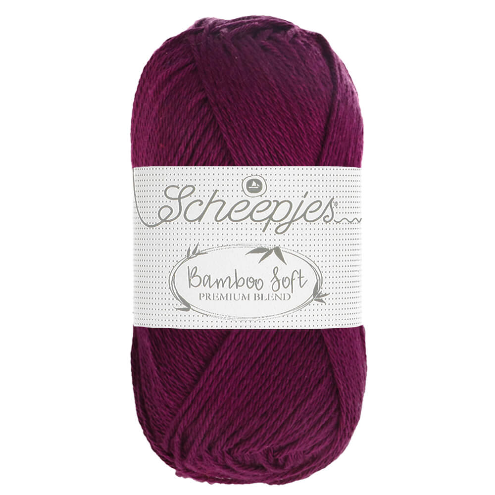 Scheepjes Bamboo Soft 50g - 251 Deep Cherry