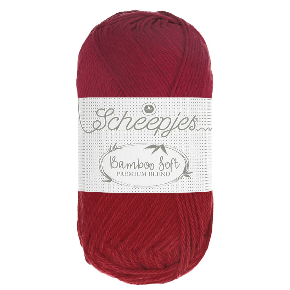 Scheepjes Bamboo Soft 50g - 259 Majestic Red