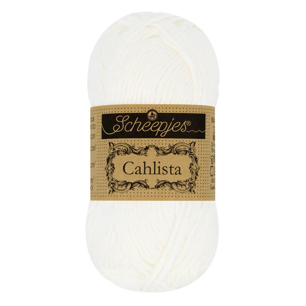 Scheepjes Cahlista 50g - 106 Snow White