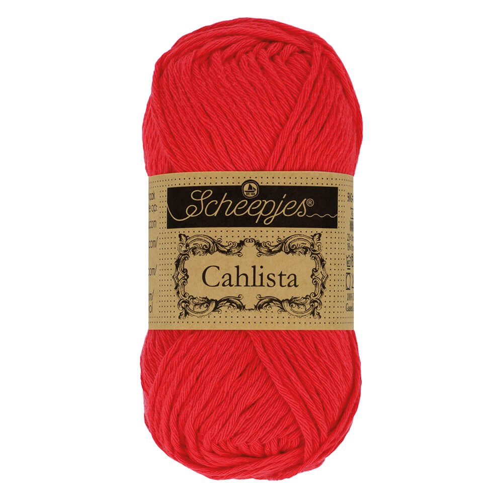 [1707-115] Scheepjes Cahlista 50g - 115 Hot Red