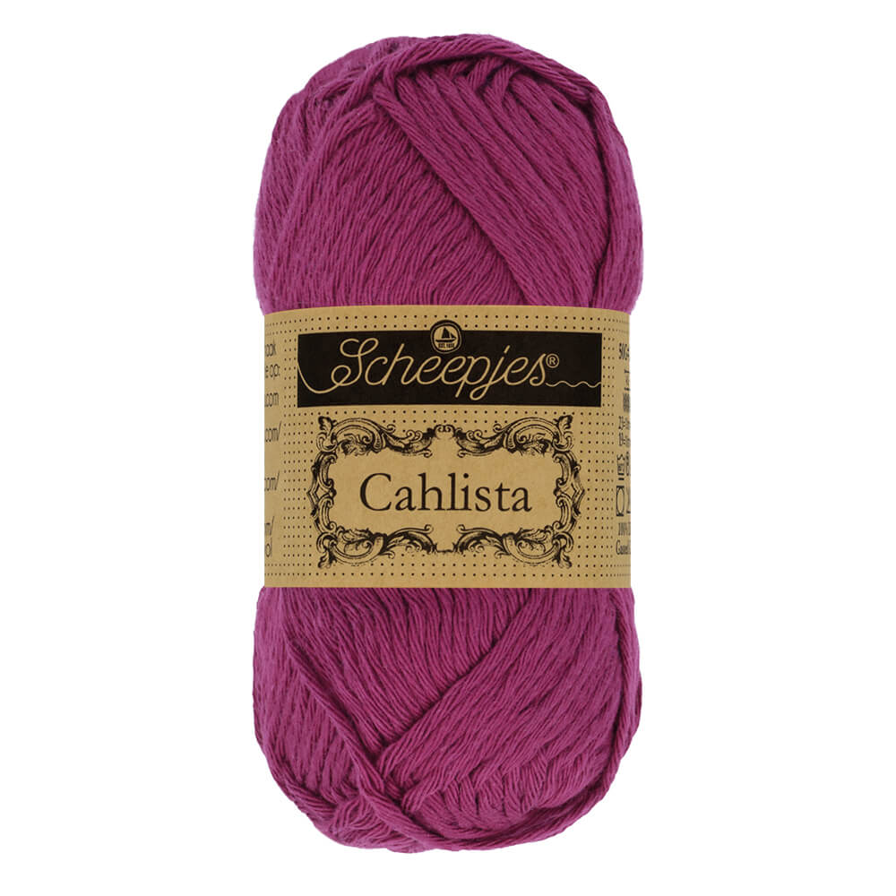 Scheepjes Cahlista 50g - 128 Tyrian Purple