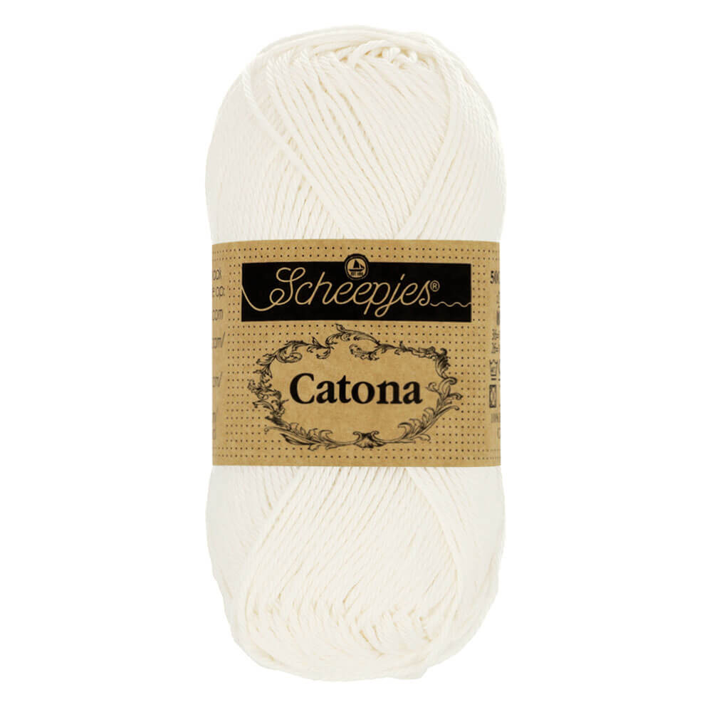 Scheepjes Catona 50g - 105 Bridal White