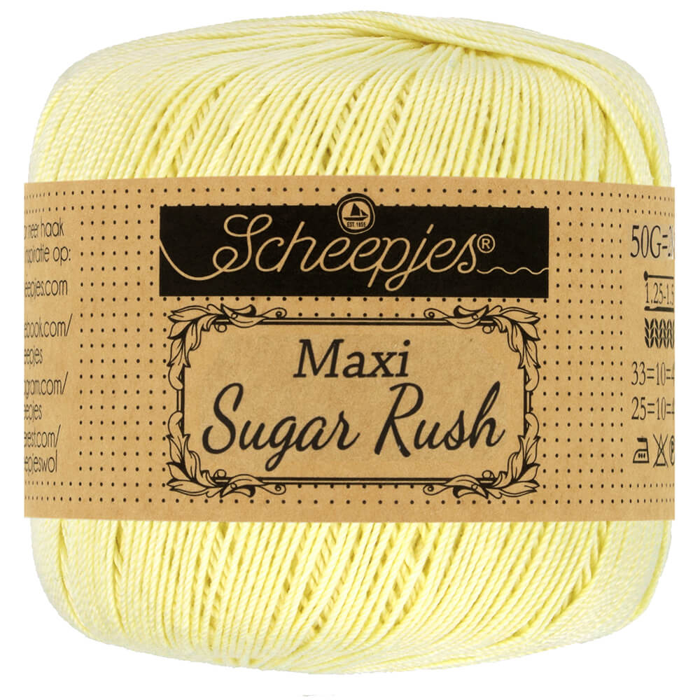 Scheepjes Maxi Sugar Rush 50g - 101 Candle Light