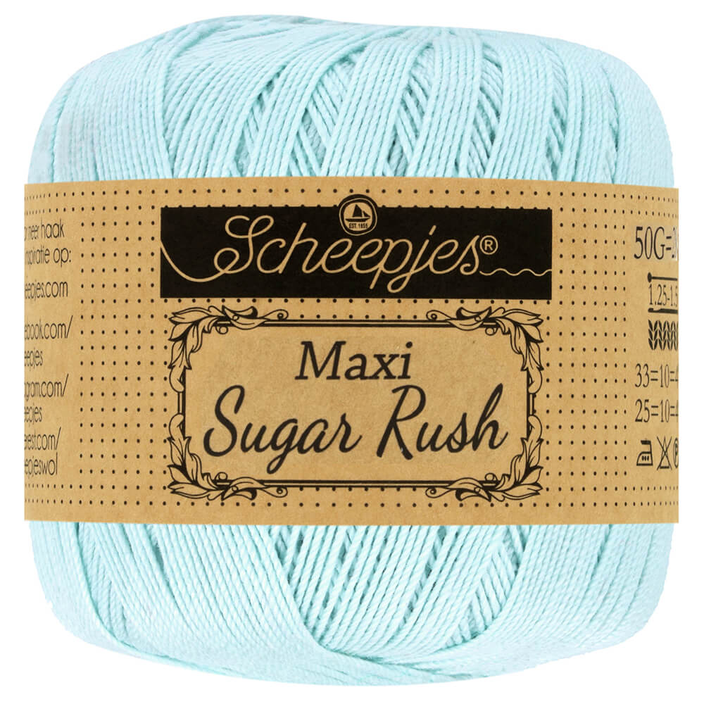 Scheepjes Maxi Sugar Rush 50g - 509 Baby Blue