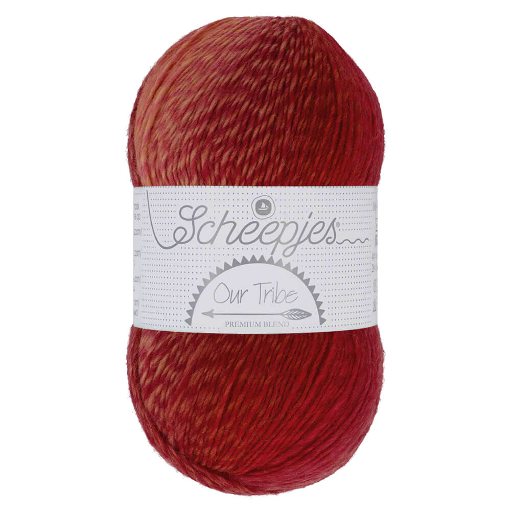 Scheepjes Our Tribe 100g - 968 Happy in Red