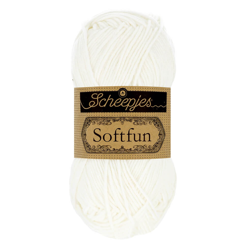 Scheepjes Softfun 50g - 2412 Snow