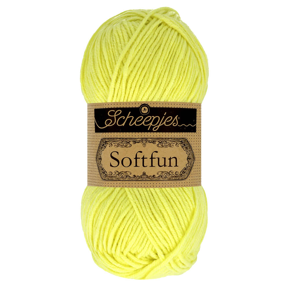 Scheepjes Softfun 50g - 2638 Soft Lime