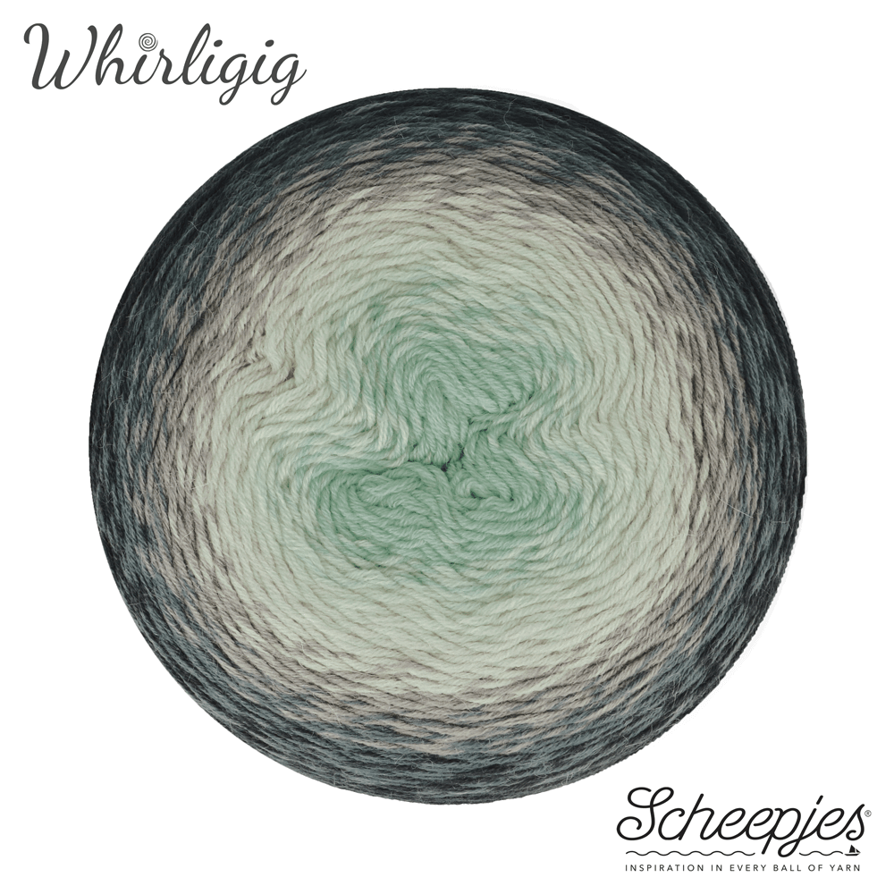 Scheepjes Whirligig 1x450g - 202 Grey to Blue