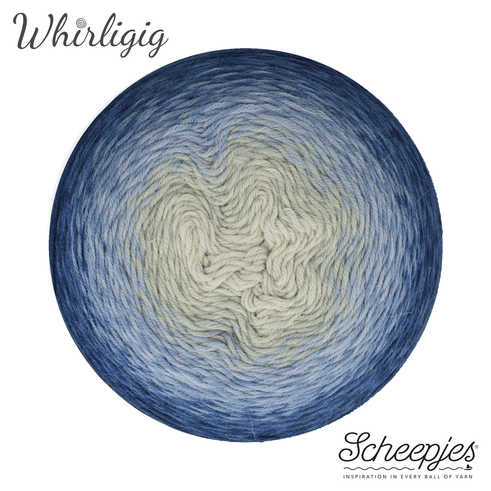 Scheepjes Whirligig 1x450g - 212 Sapphire to Blue
