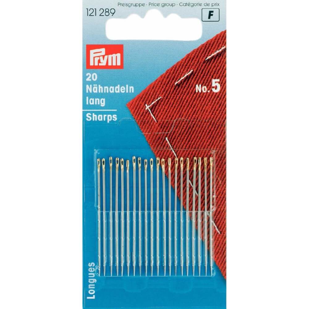 Prym Naainaalden lang staal 0.80x40mm - 20st