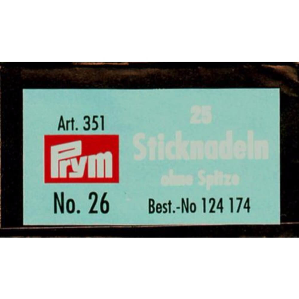 Prym Borduurnaalden zonder punt 0.60x34mm - 25st