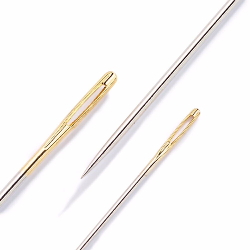 Prym Stopnaalden lang staal assorti. nr.3-9 zilver - 10st