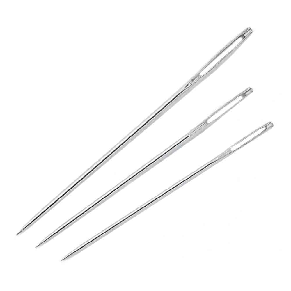 Prym Crewelnaalden staal assortiment nr.3-9 zilver - 16st