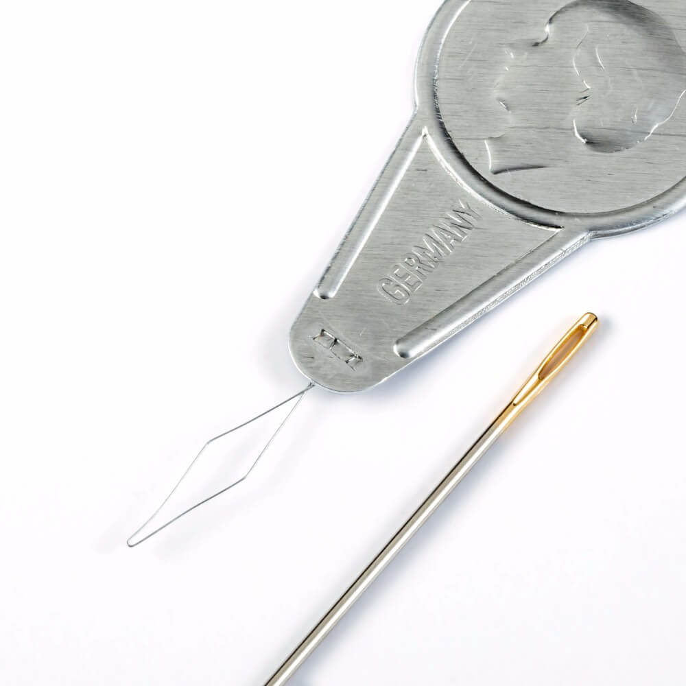 Prym Naai-borduur-stopnaald-draaddoorsteker zilv. - 49st