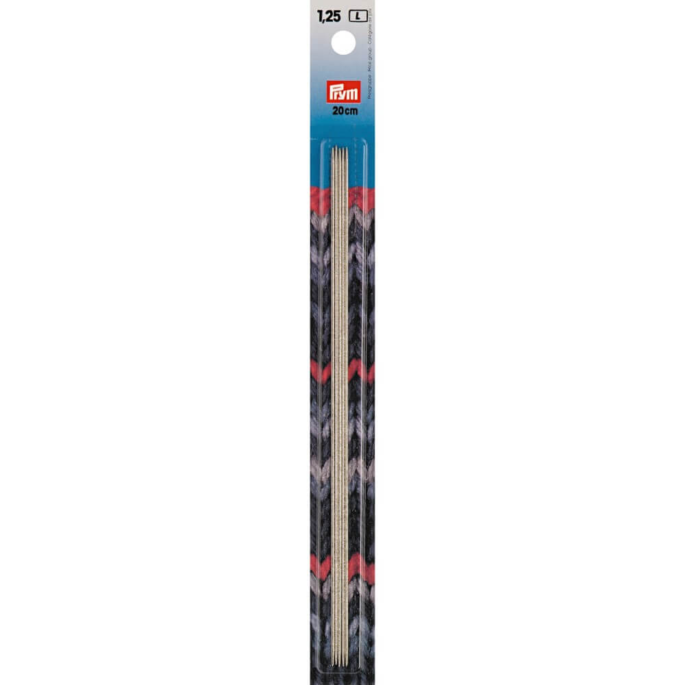 Prym Kousenbreinaalden staal 20cm 1.25mm - 5st