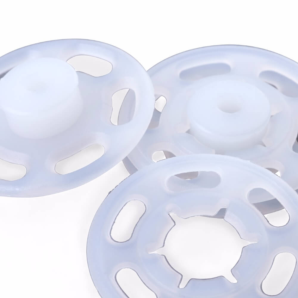 Prym Aannaaidrukknoop kunststof rond 21mm trans. - 