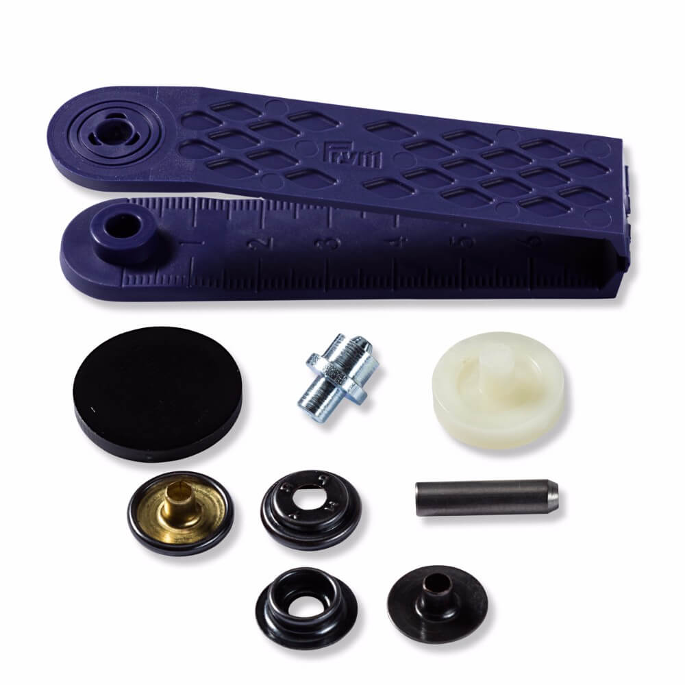 Prym Naaivrijdrukknoop sport camping 15mm brons - 10st