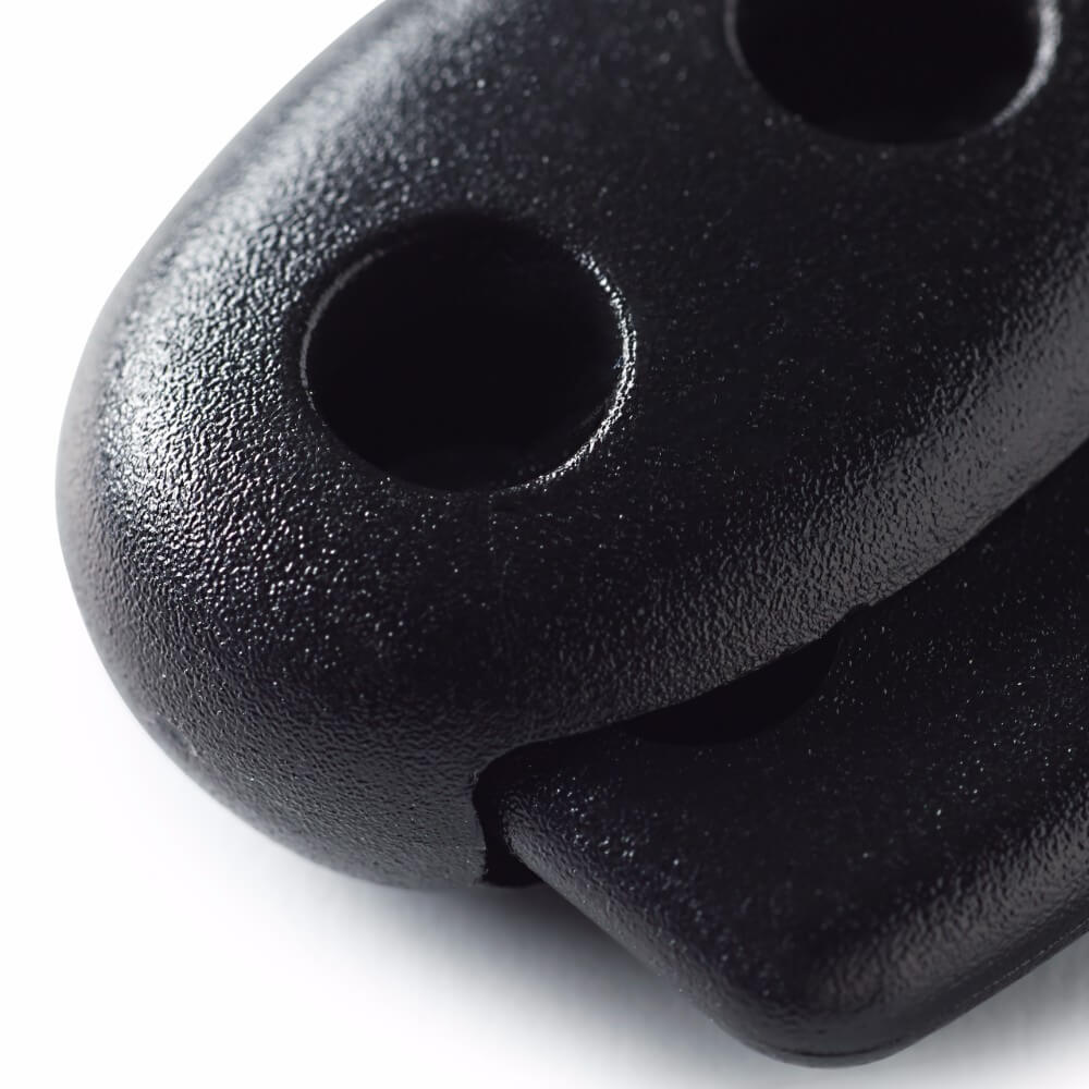 Prym Koordstoppers 2 gaats kunststof zwart - 2st