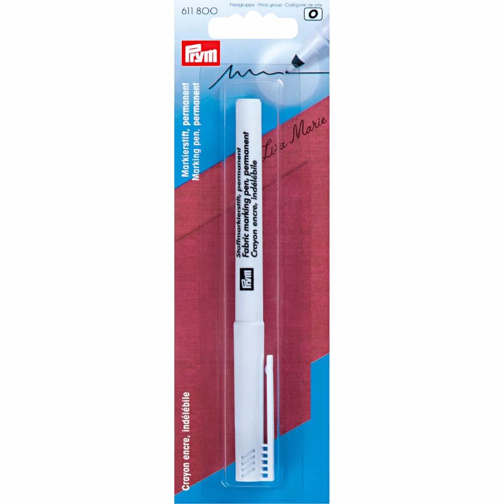 Prym Markeerstift permanent extra fijn zwart - 