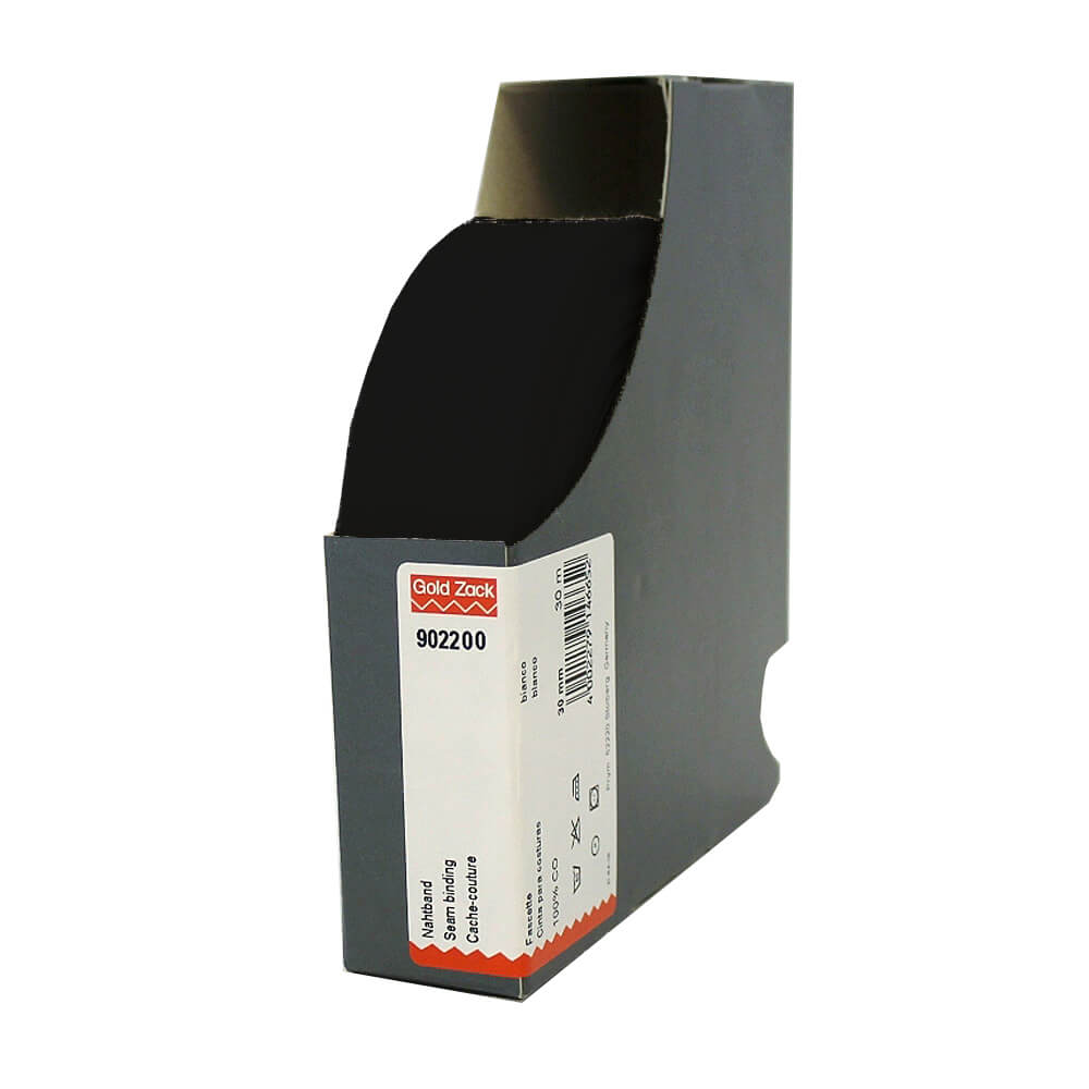 Prym Katoenband sterk 30mm zwart - 30m