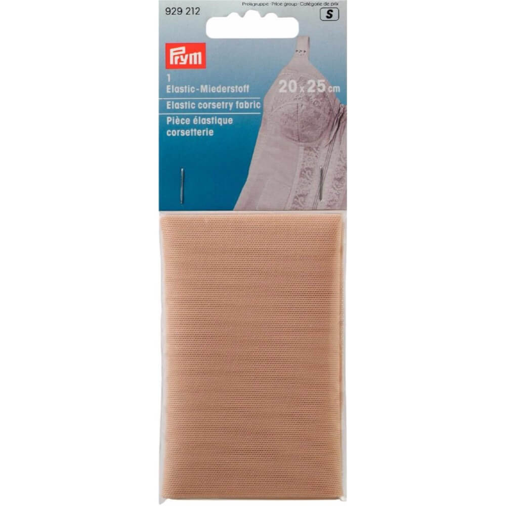 [929212] Prym Korsetstof elastisch 20x25cm huidkleurig - 