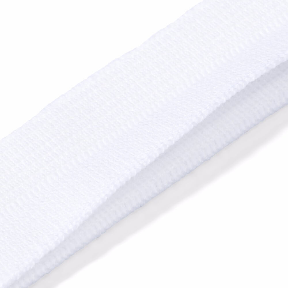 Prym Elastiek band dubbele boord 25mm wit - 1m