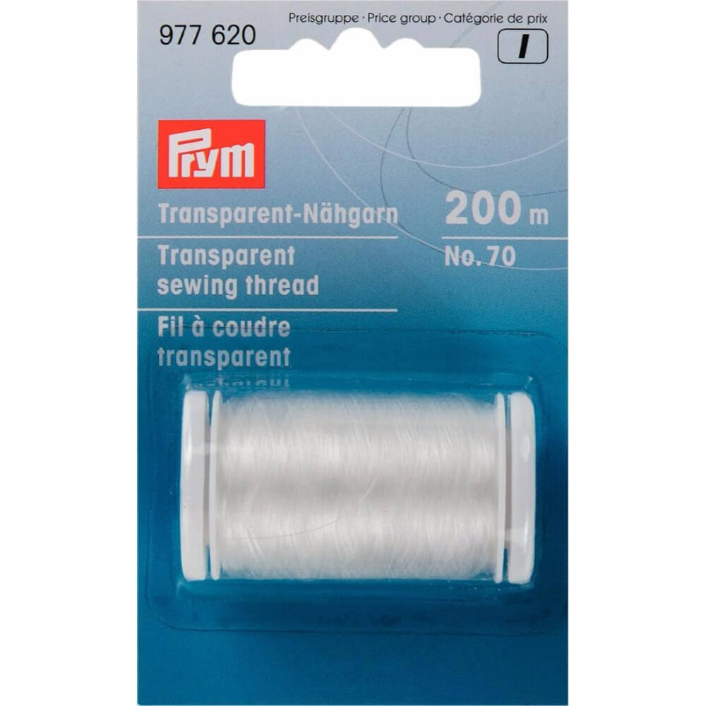 Prym Transparant naaigaren licht - 200m