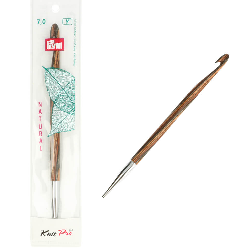 Prym Natural Tunische haaknaaldpunten 7.00mm - 