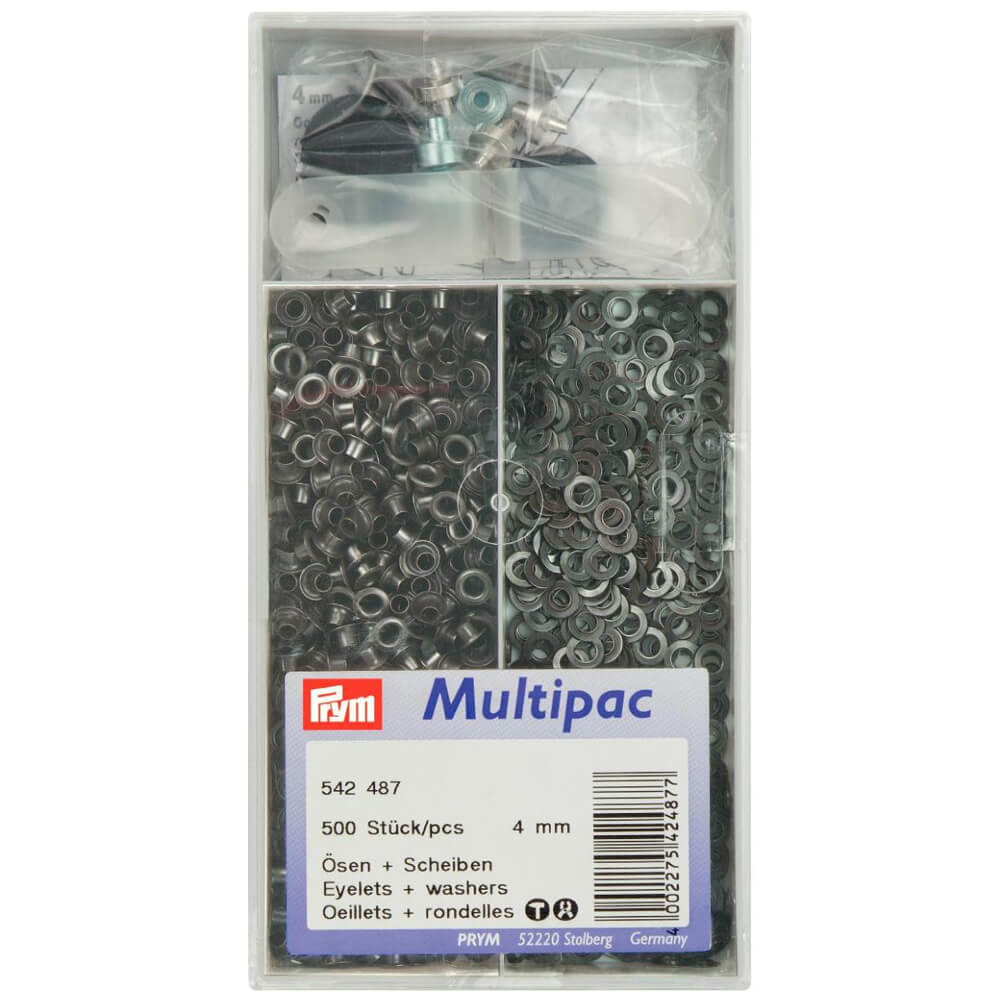 Prym Ringen met schijven 4mm brons - 500st