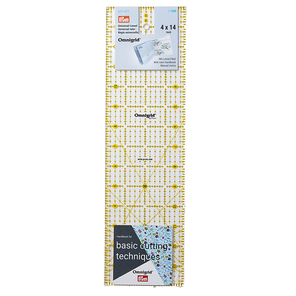 Prym Omnigrid universele liniaal 4x14 inch - 